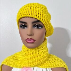 Sunshine Yellow Beret Hat Accessories